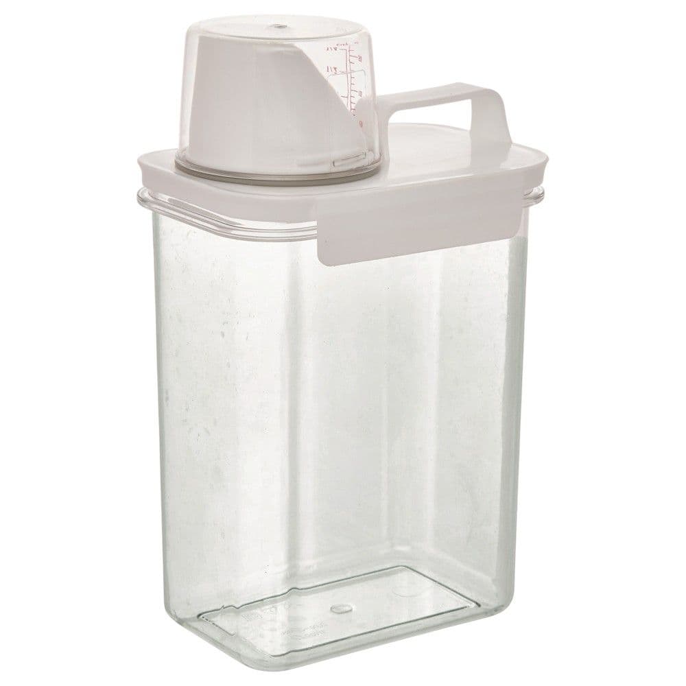 Dispenser detergjenti të lëngshëm, plastike, transparente, 1.7L, 24x15xH10 cm