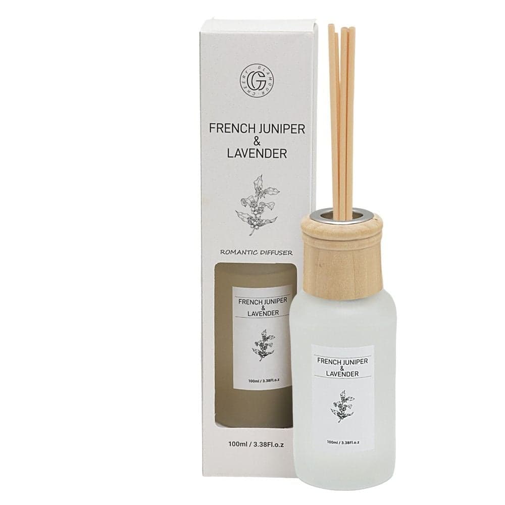 Aromatik ambienti, me shkopinj, 100 ml, për vajra aromatik, xham , transparent