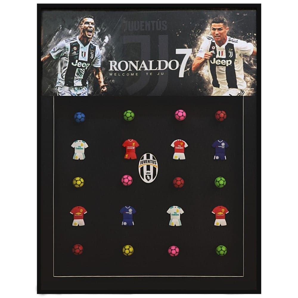Pikturë e printuar ''Juventus'', kornizë MDF, shumëngjyrëshe, 60 x 80 cm