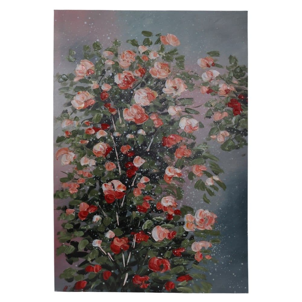 Pikturë, "Flowers", në telajo, shumëngjyrëshe, 60x90 cm