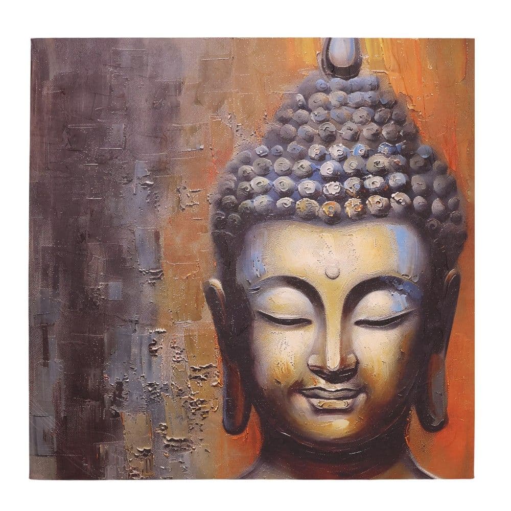 Pikturë, "Budha", shumëngjyrëshe, 80x80 cm