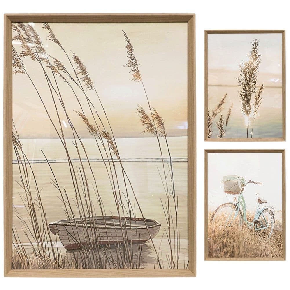 Pikturë e printuar, Silent Nature, me xham, të ndryshme, 50x70 cm