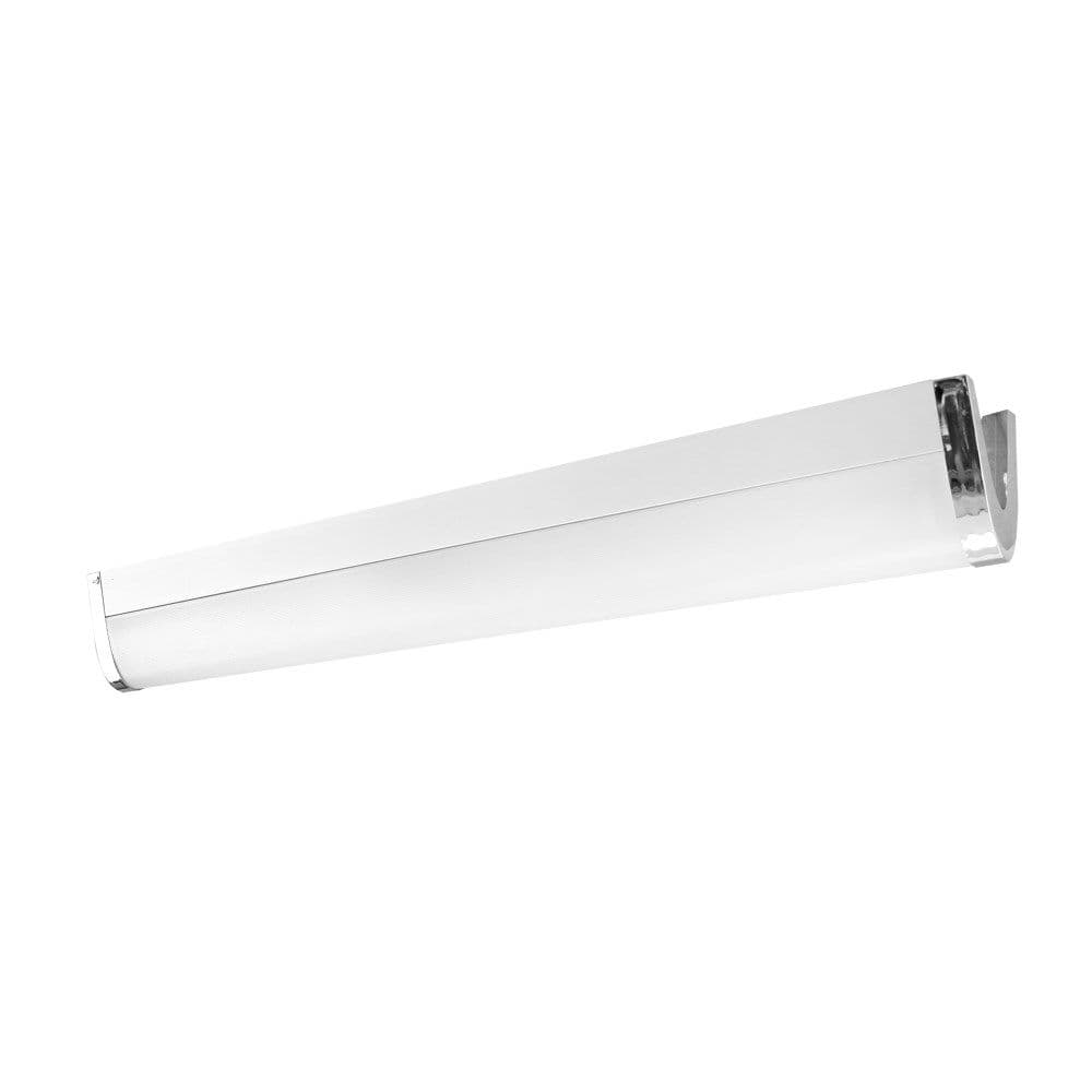 Ndricues muri T5 1x14W i kromuar xham i bardhe, llamba e perfshire.