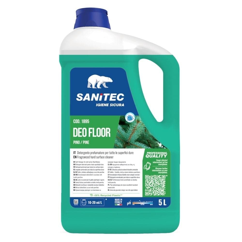 Detergjent pastrimi për dysheme, "Sanitec", aromatizues, 5 kg, pishe, 1 copë