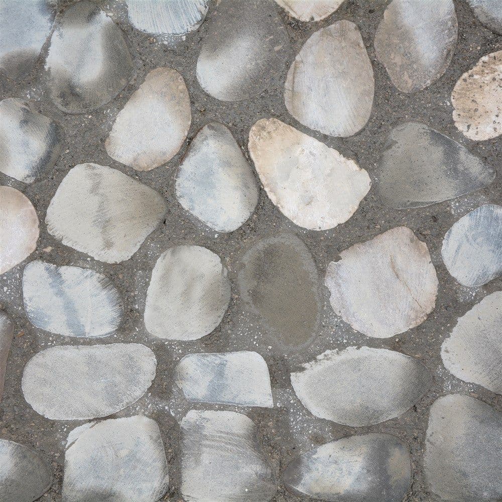 Gurë natural, Pietra Nesli, Ciotoli, trashesia 4-5 cm, natural antik, 7.6kv/palet