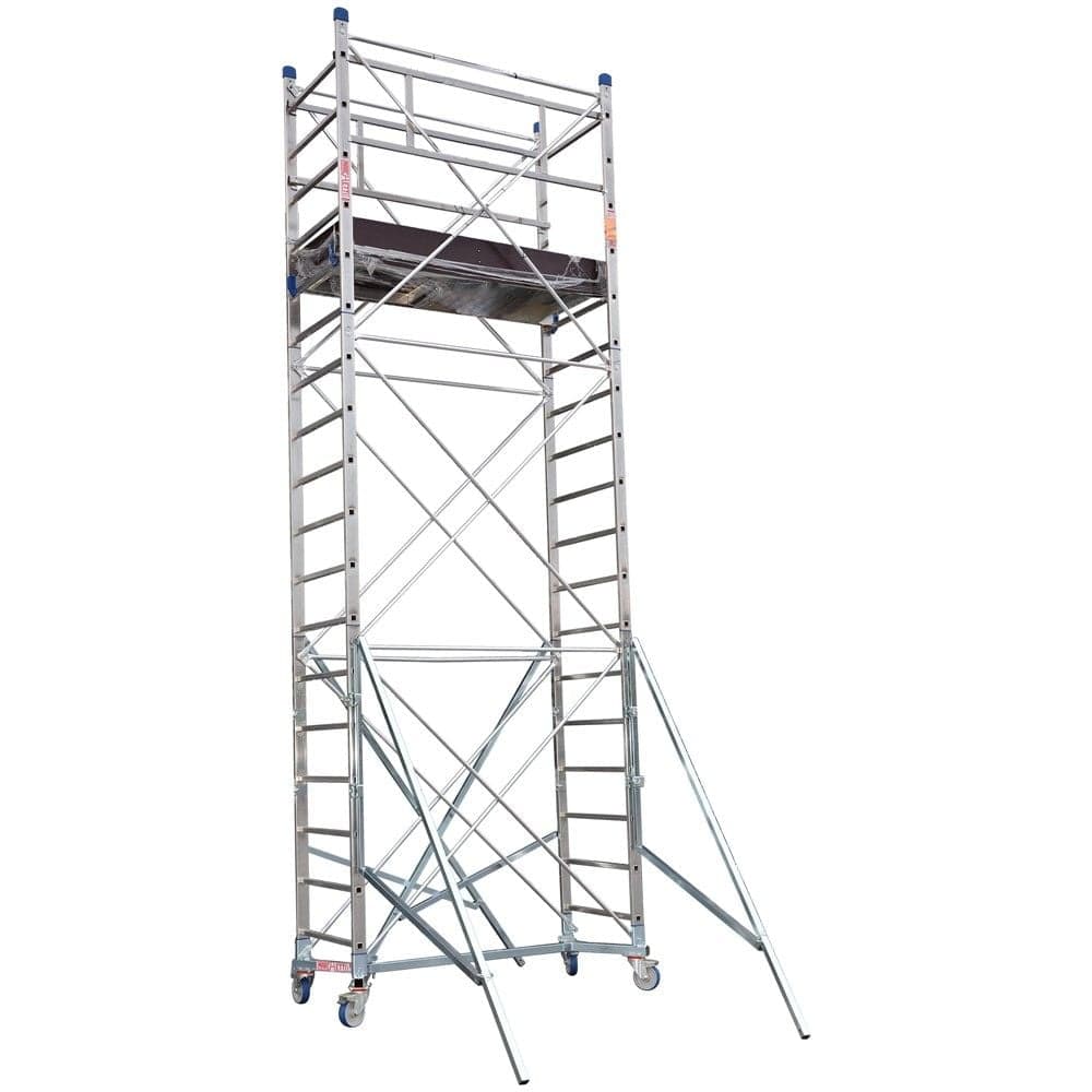 Skelë kulle e lëvizshme, Marchetti OLYMPO , alumin, lartësia 540 cm, përfshihet platform pune + kapanxhë+ regjistrues
