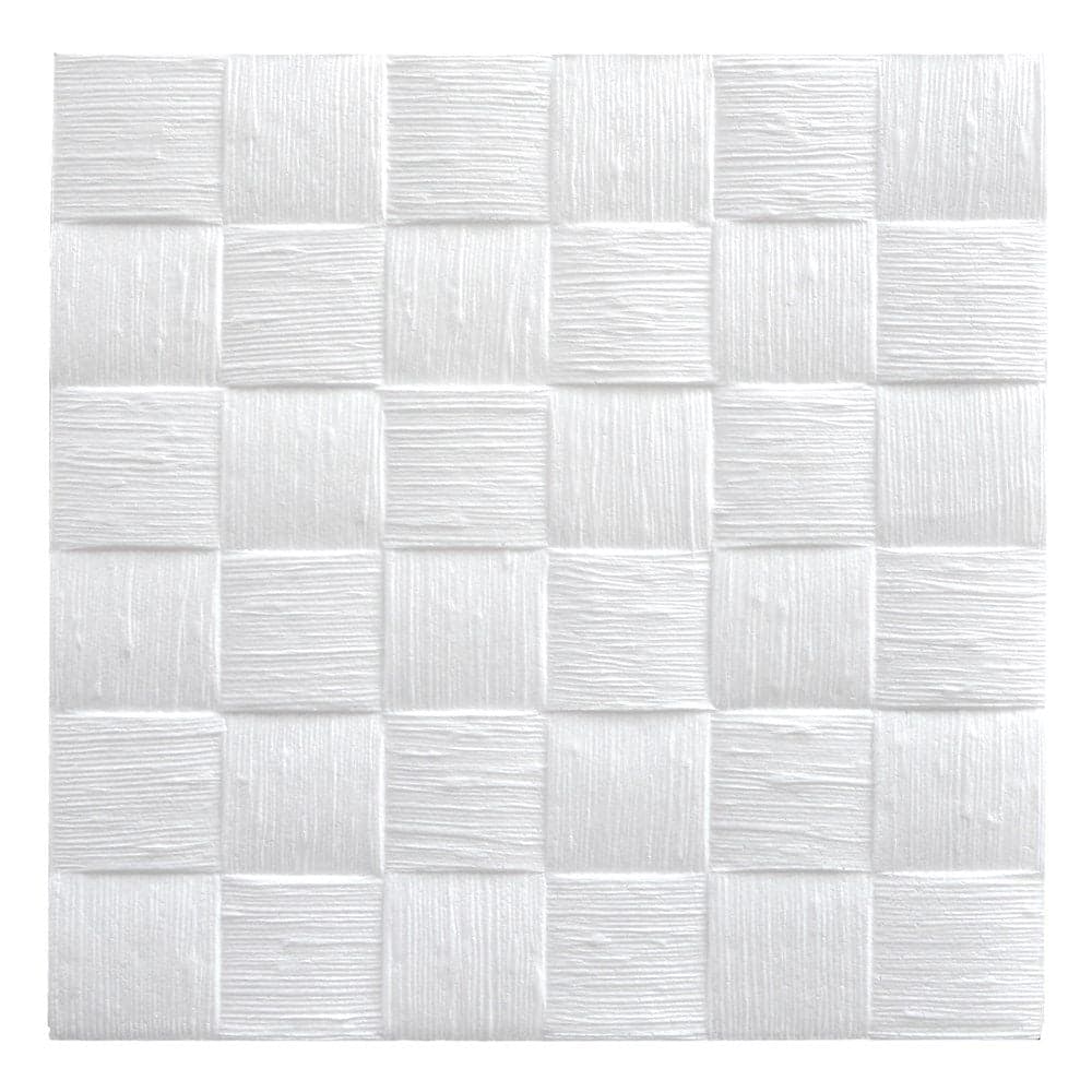 Pllakë dekorative për tavane të varura, Bovelacci Tokio, polisterin, 50x50x1 cm