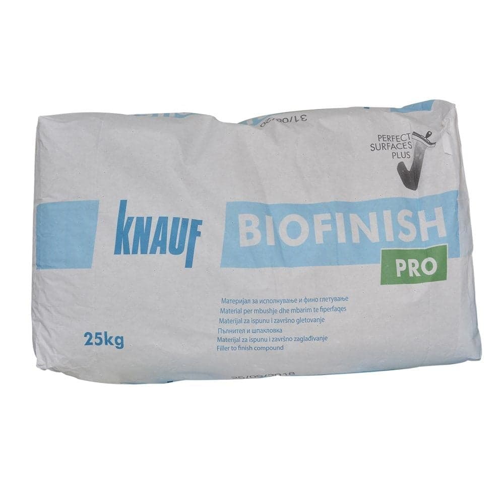 Stuko patinimi, KNAUF, Biofinish pro, 25 kg/thes