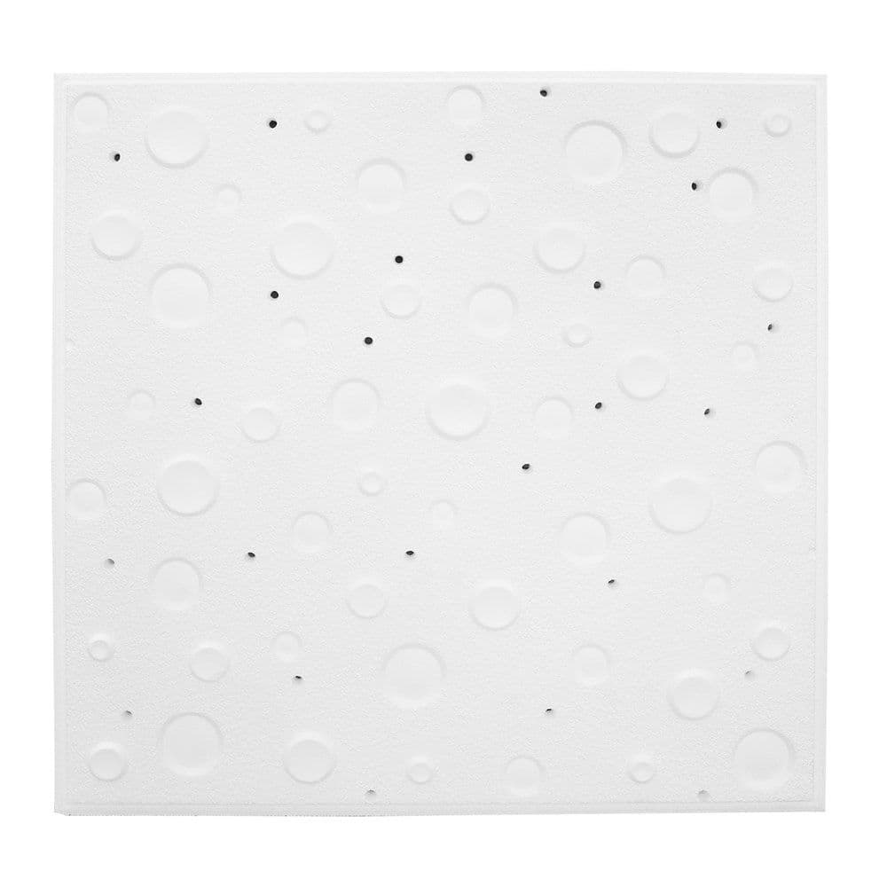Pllakë dekorative për tavane të varura, Bovelacci LUNA, polisterin, 60x60x2 cm