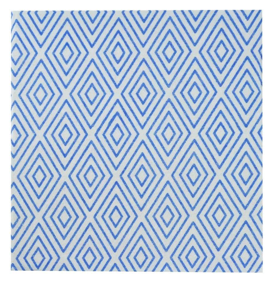 Pecetë kulluese për enët, "Arix", viskoze, 46x30 cm, blue, 1 copë