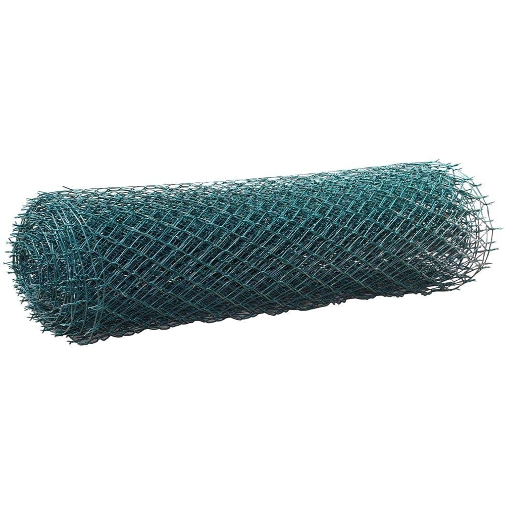 Rrjete teli e thurur, celik i zinkuar dhe PVC, 50x50 mm, Ø2.8 mm, 1.45x20m
