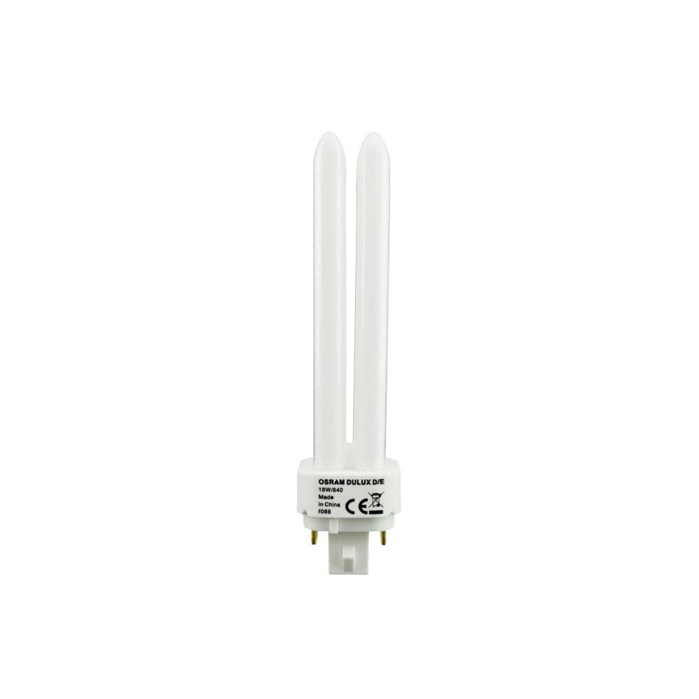 Llambë fluoreshente DULUX® D/E, 18W/21, G24Q-2 , 10x1 K