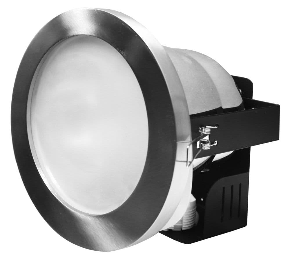 Ndricues spot 2xG24q-3,26W D200mm Nickel mat