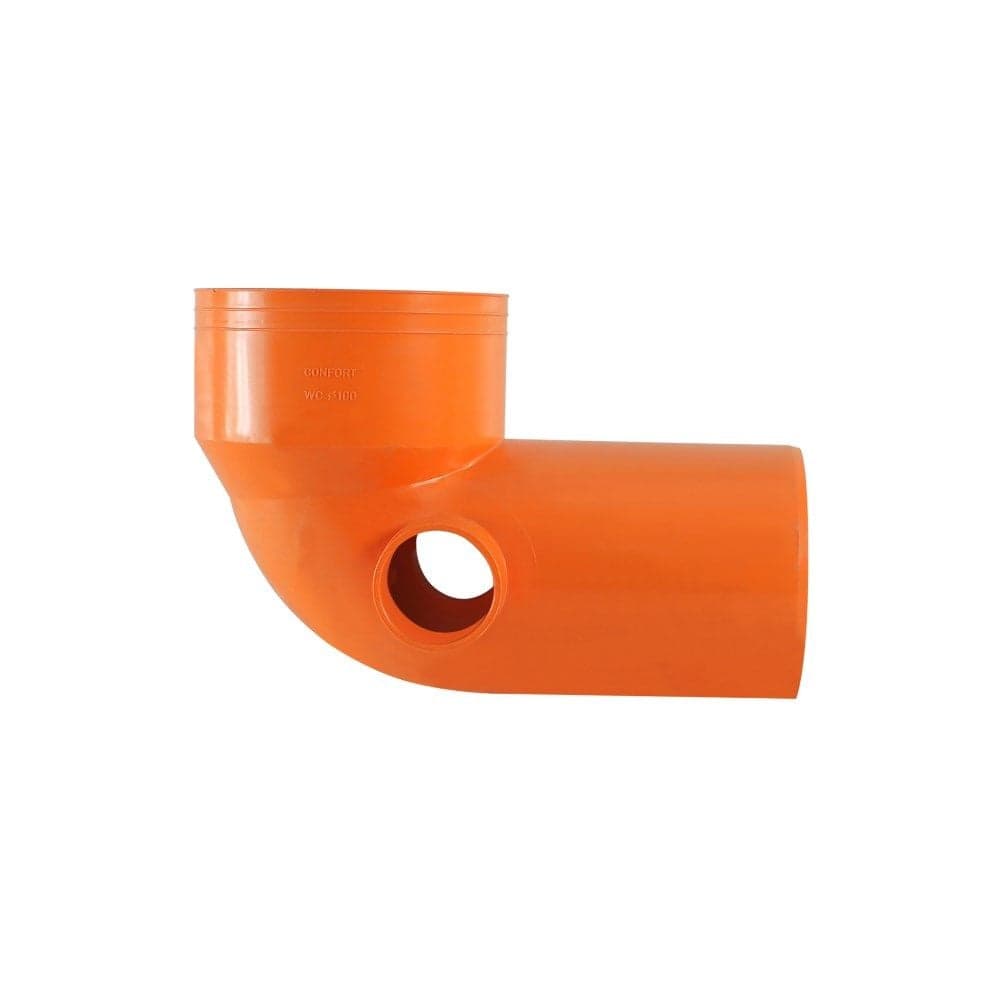 Brryl WC, PVC, Ø110x40x40mm, dalje majtas dhe djathtas
