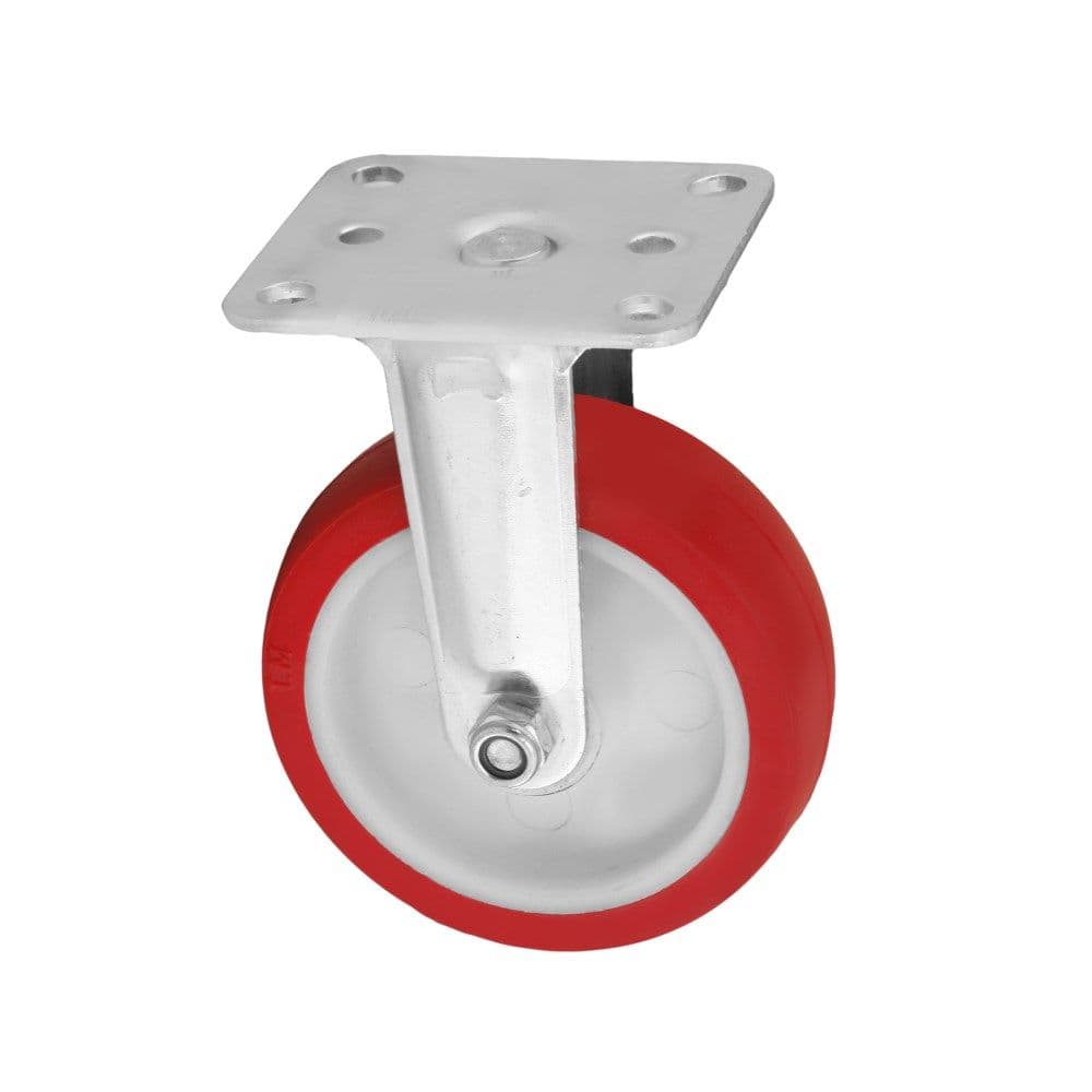 Rrote fikse me ngjyre te kuqe, w=12.5cm, h=15.7cm, pesha mbajtese = 125kg