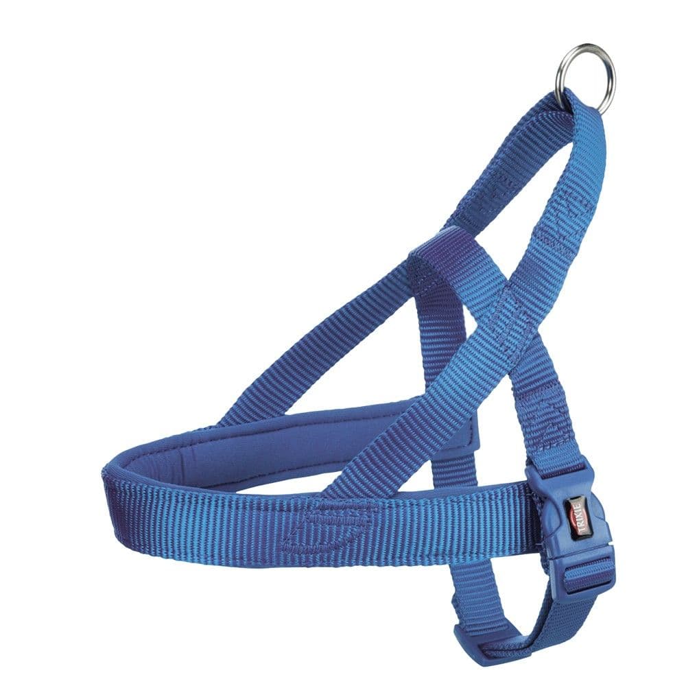 Qafore dhe trupore per qen, Trixie 205402, L/XL, 70-100 cm/ 25 mm, nailon, blu