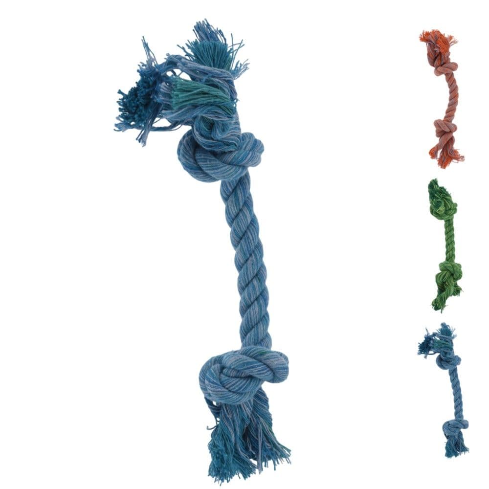 Lodër edukative për qen, Dogs Collection, Cotton rope, 16 cm, ngjyra mikse
