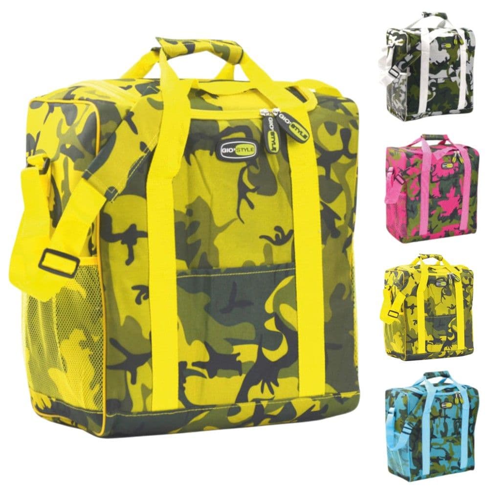 Çantë termike kampingu, Giostyle, 600D poliestër, 37x23x41 cm, 35 L, ngjyrë mikse