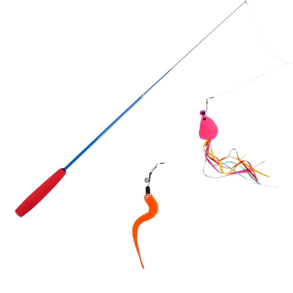 Lodër argëtuese për mace, Love Story, e zgjatëshme, H38-93 cm, ngjyra mikse
