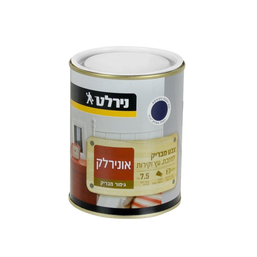 Boje vaji me shkelqim blu NL47 per metal,dru,mure 0.75L tretet me 5% terpentine mbulon 10m2 per L