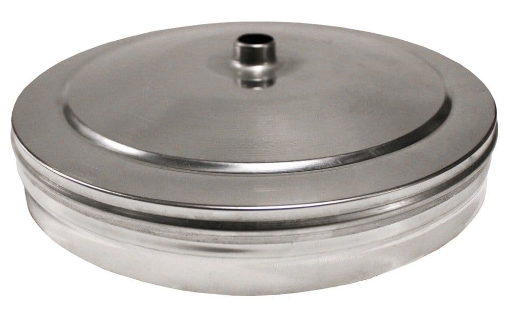 Tapë fundore, inoks 304, Ø180 mm, e sheshtë