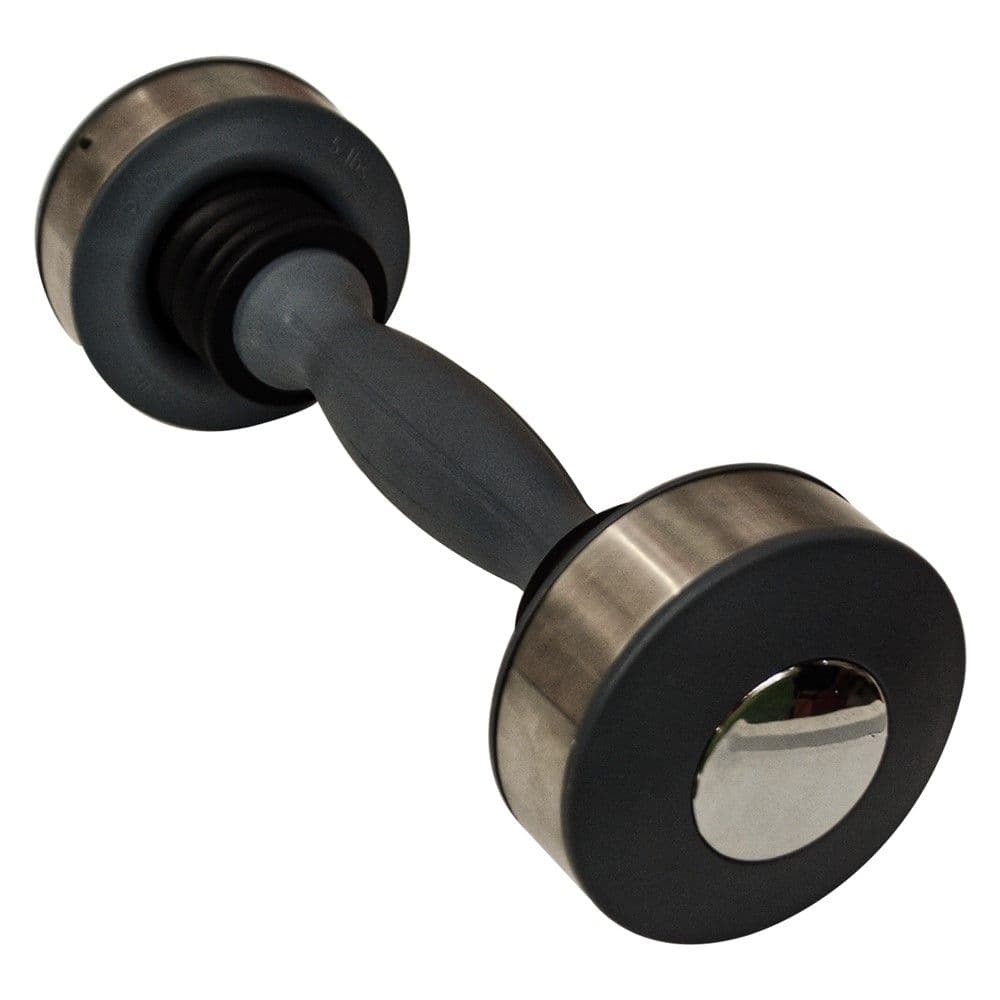 Gire tonifikuese, Shakers, me amortizim, gri, 33 cm, 2 kg