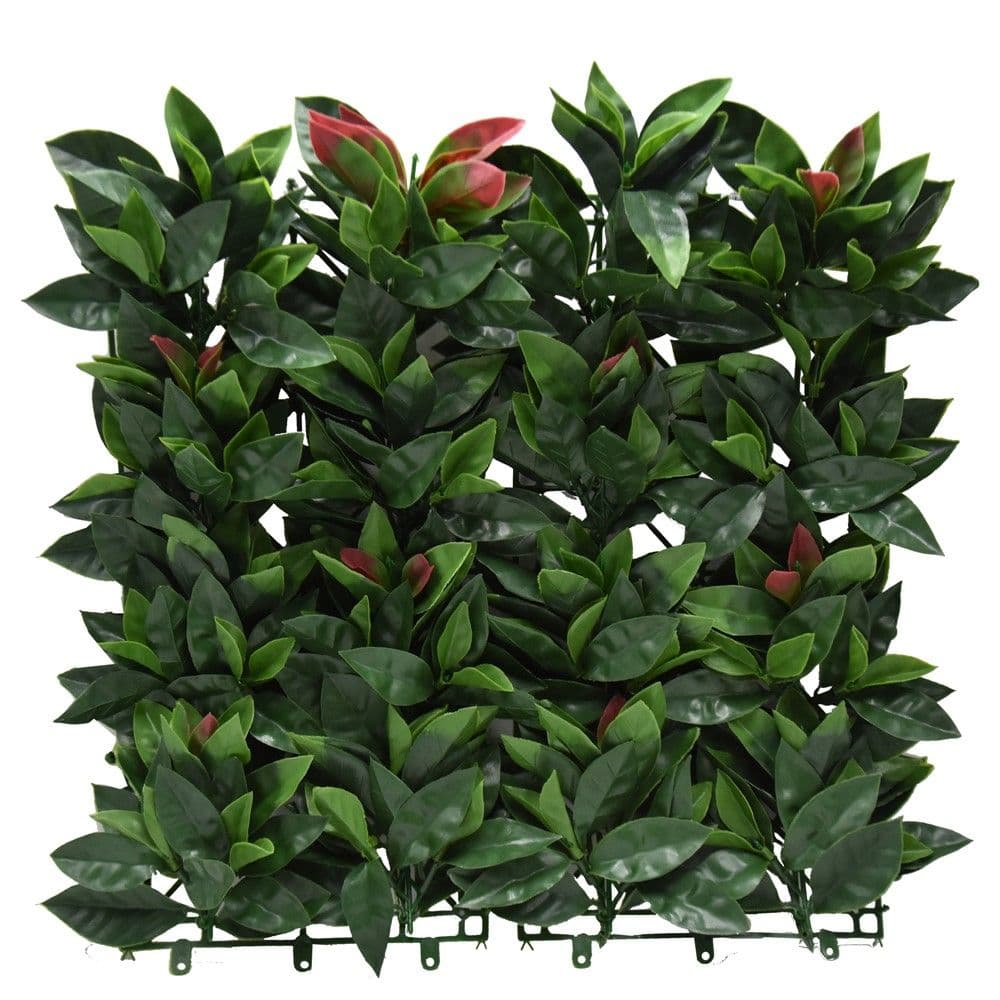 Gardh me gjethe artificiale, Giadino Verde, 50x50 cm, ngjyra jeshile
