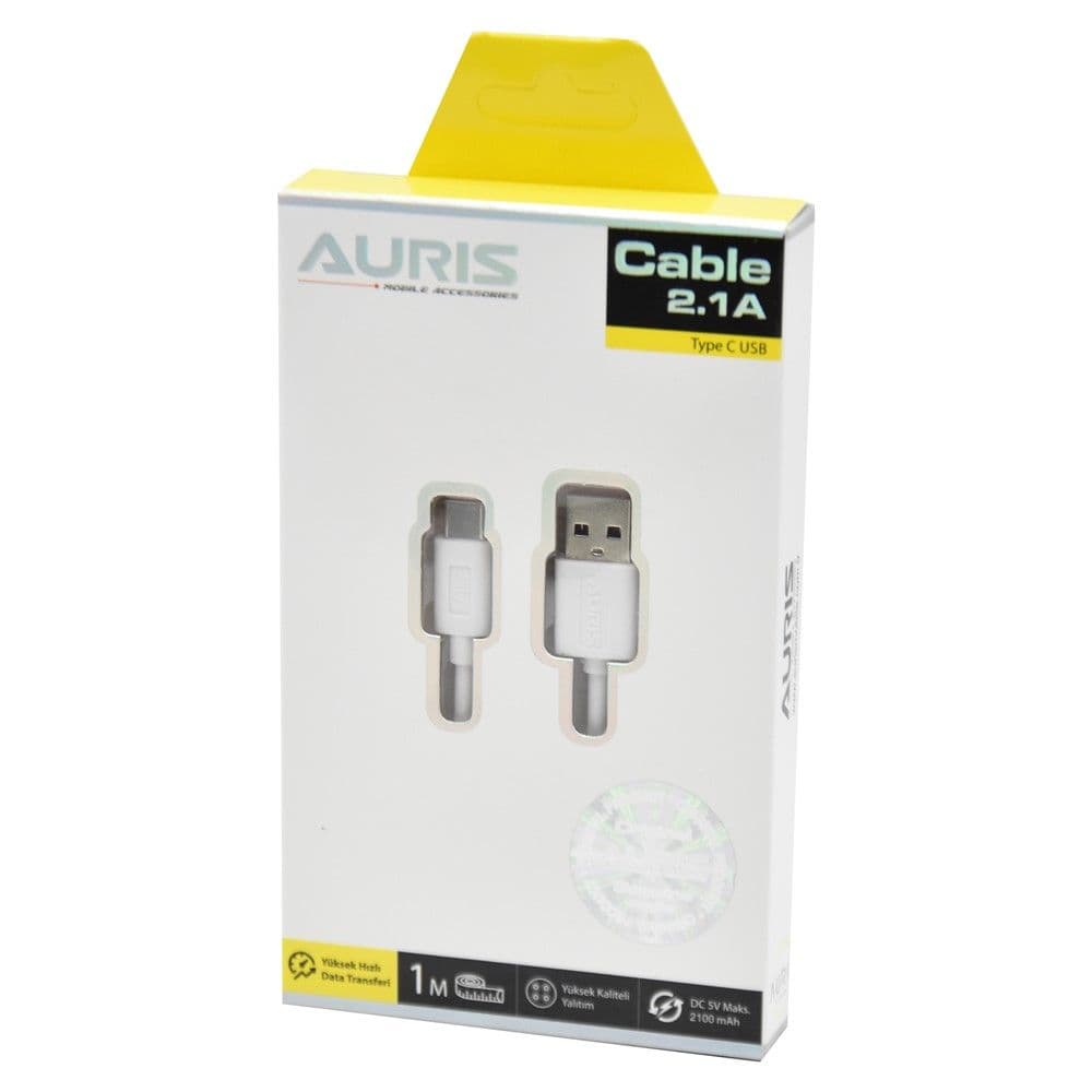 Kabell karikimi, Auris, Type C, CB05, 2.1 A, 1 m