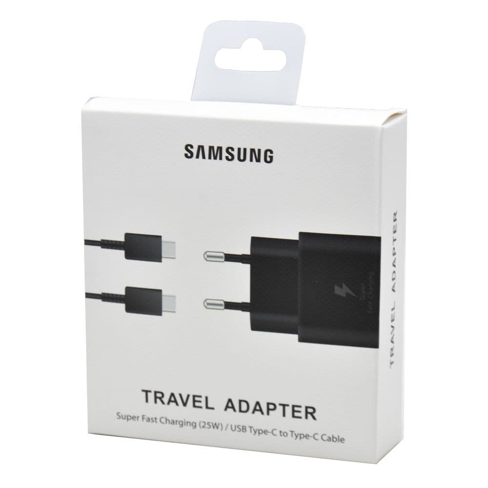 Karikues + fishë, Samsung, 25W, fishë Type-C - Type-C