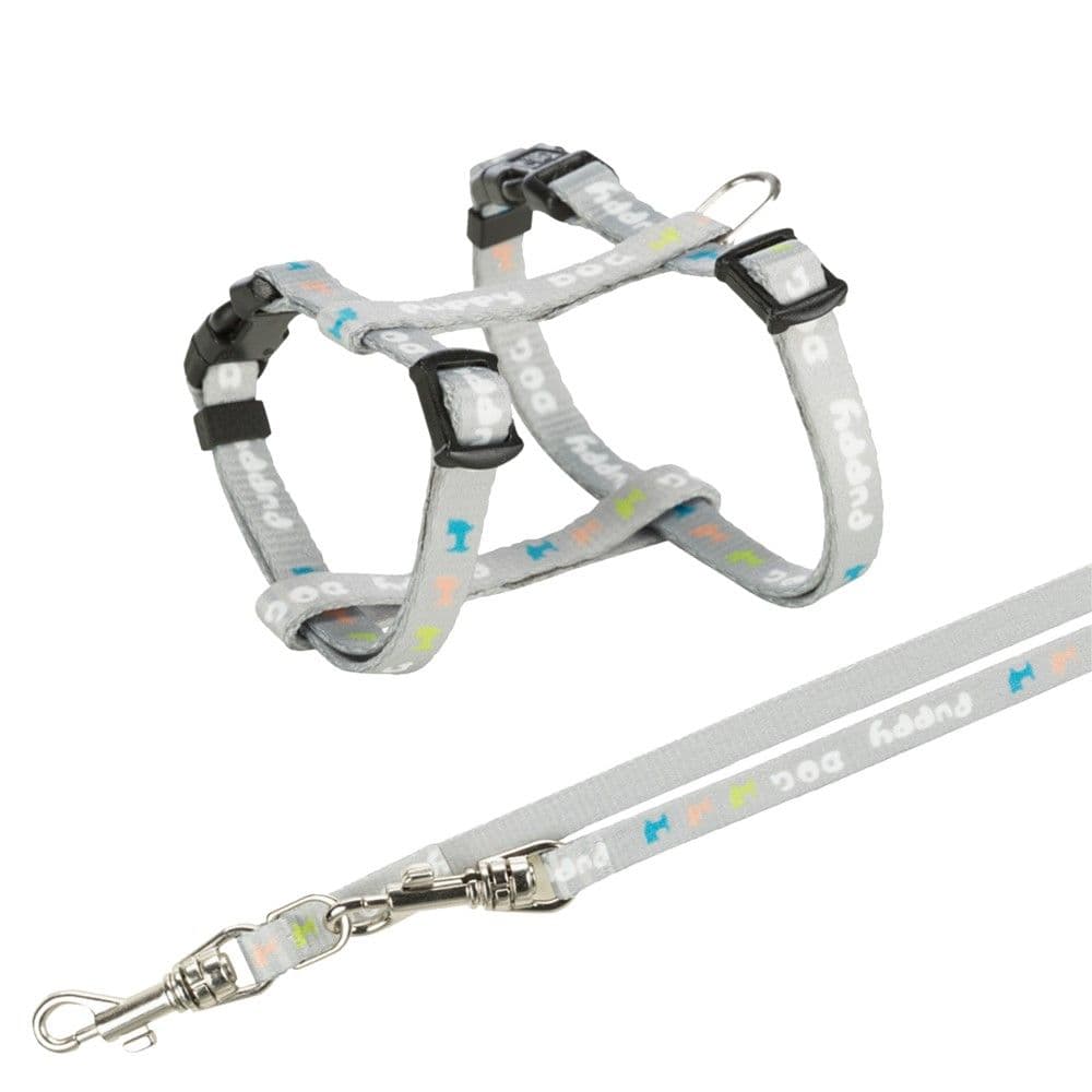 Qafore dhe trupore per kelysh, Trixie 15340, 23-34 cm, 8 mm, 2 m, gri e hapur