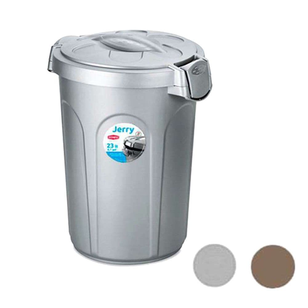 Mbajtese ushqimi per qen, Stefanplast, 23 l, 37x32x46 h cm, per ambient te jashtem