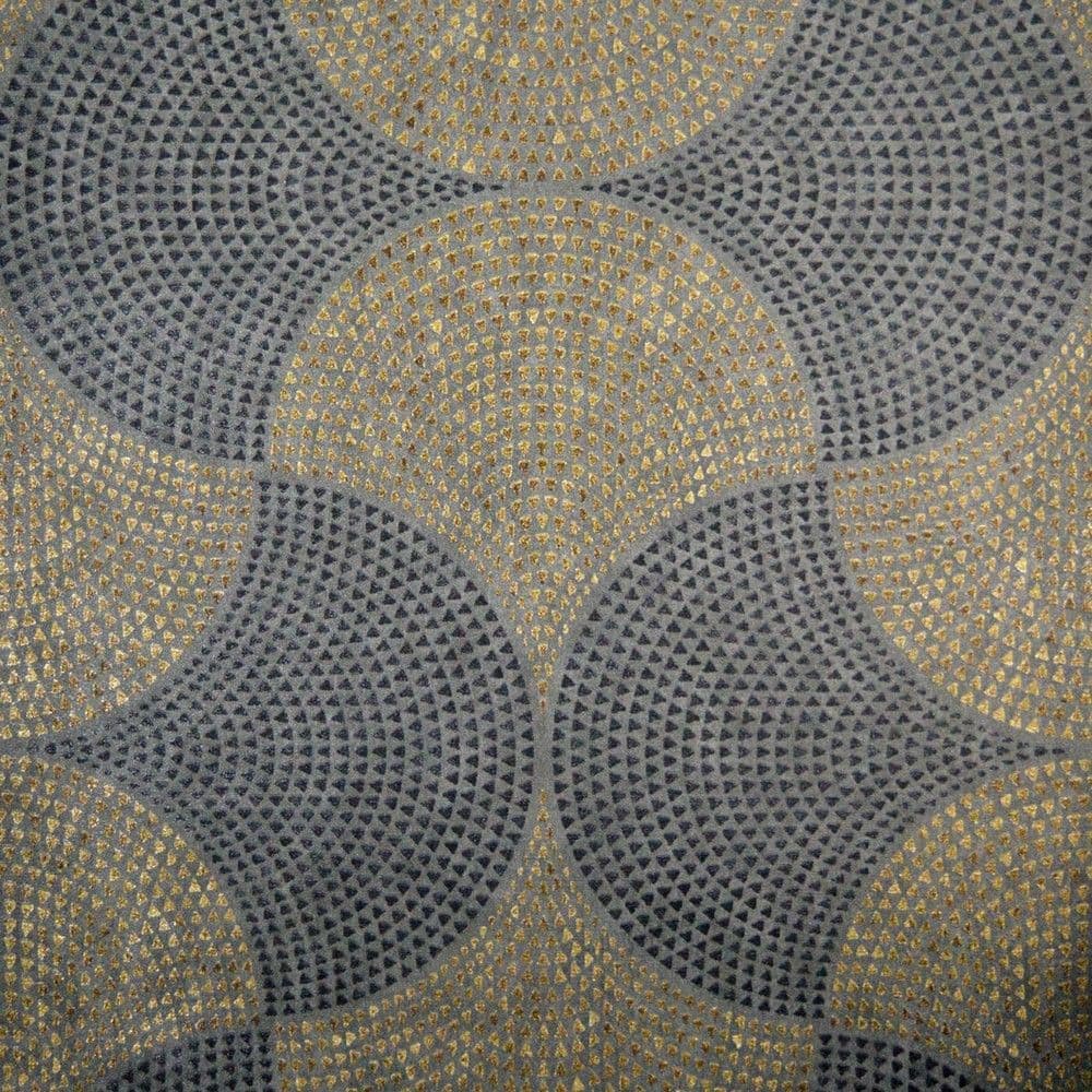 Leter muri, As Creation, Cuba, Metallic, 10.05x0.53 m, gri, kafe,38027-4