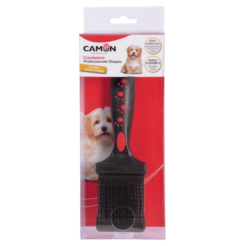 Furce profesionale 2 ne 1, Camon, pastrim dhe kondicionim I gezofit, 10.5 x 5 cm
