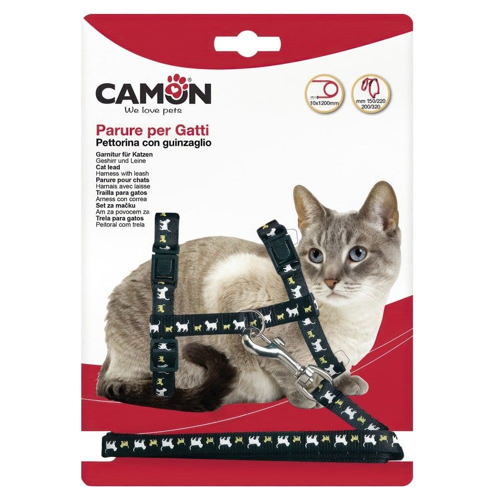 Trupore dhe litar drejtues per mace, Camon, qafe 150/220 mm, gjoks 200/320 mm, litar 10x1200 mm