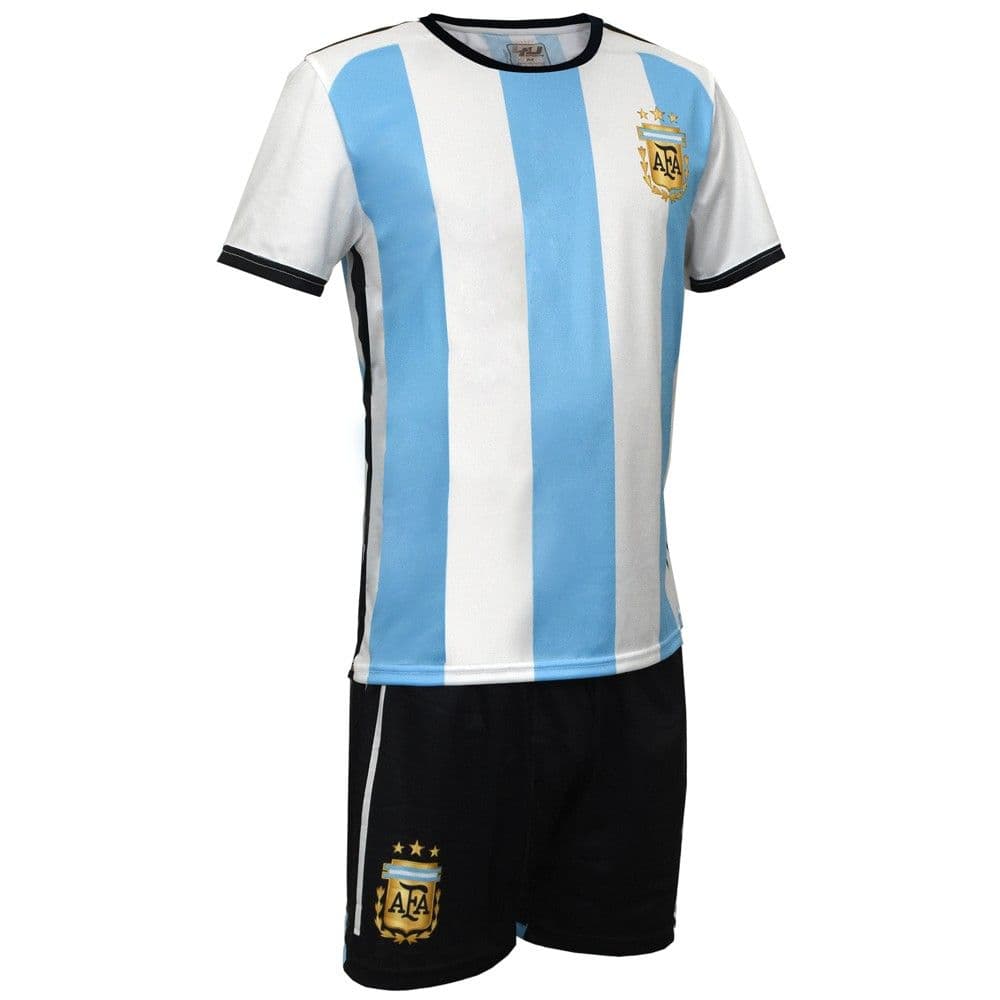 Uniforme futbolli per te rritur, 4U Sports, Argjentine, masa S, kostumi 1