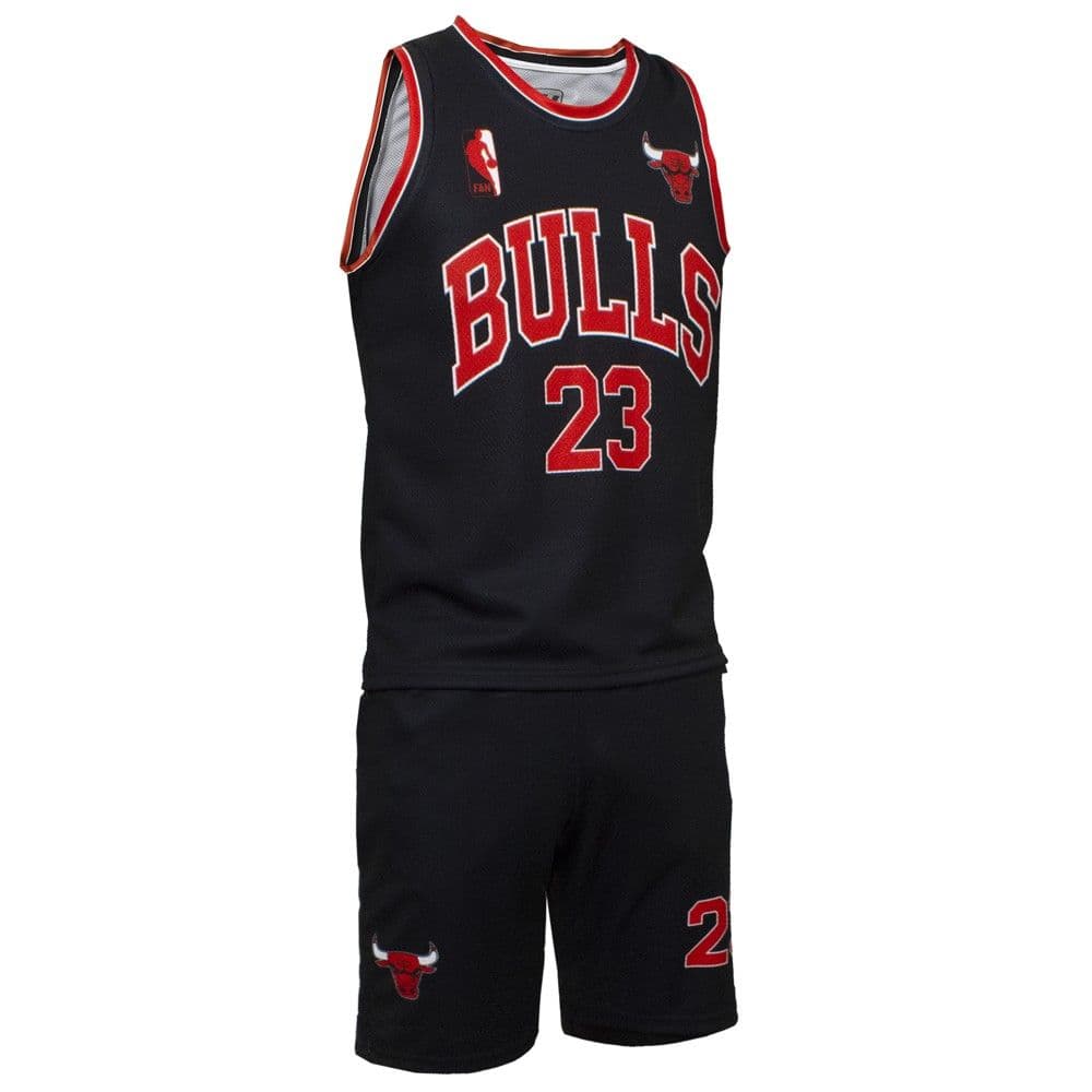 Uniforme basketbolli per te rritur, 4U Sports, Chicago Bulls, Jordan, masa L, kostumi 2