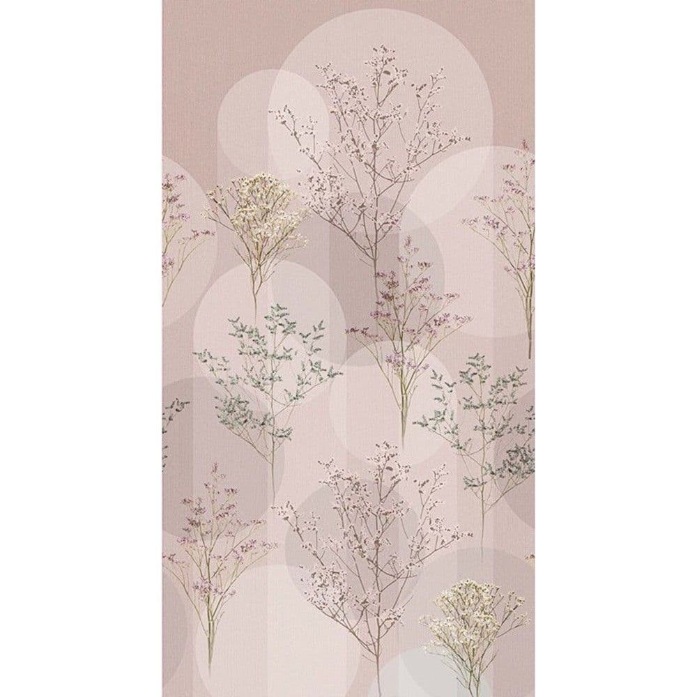 Leter muri, Erismann, Elle decoration, H2.8 x 1.5 m, Floral, Roze, pastel, 2268-10