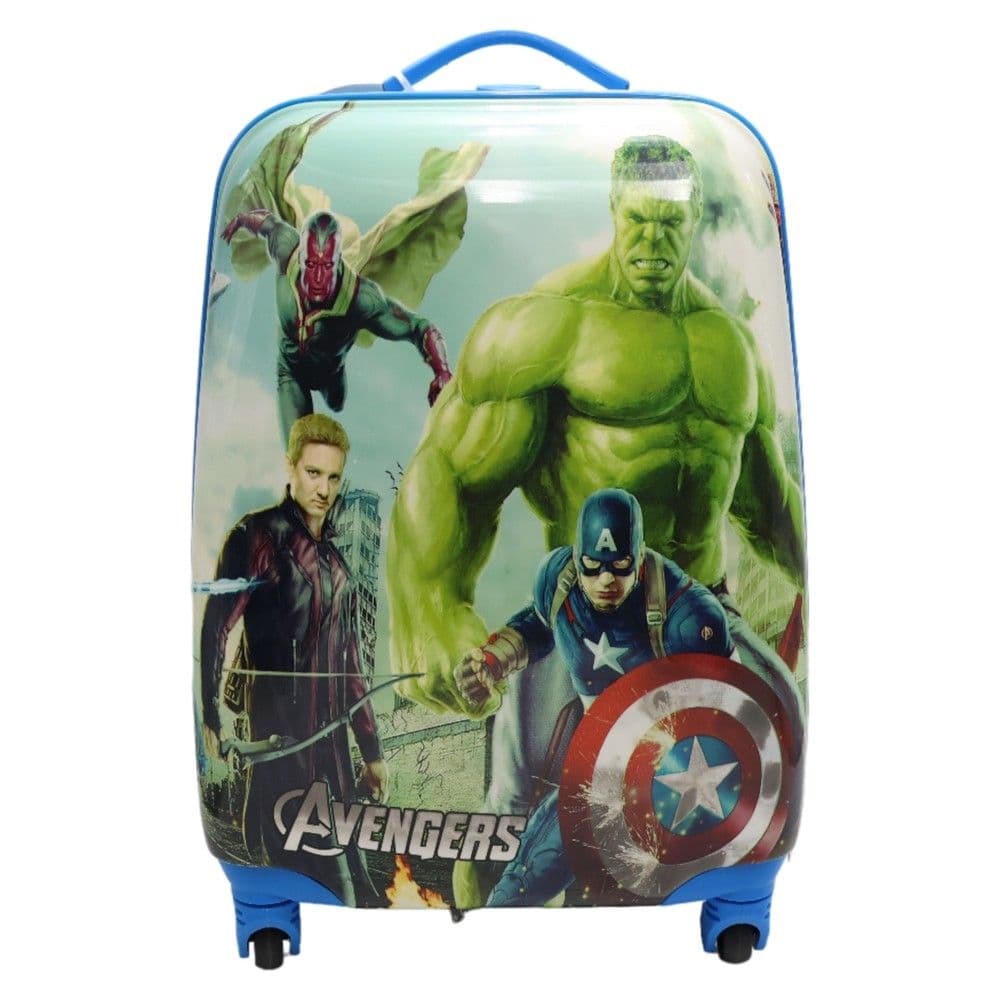Valixhe udhëtimi për fëmijë, Marvel, polipropilen, 16", W20 x D20 x H45 cm, me dizenjo