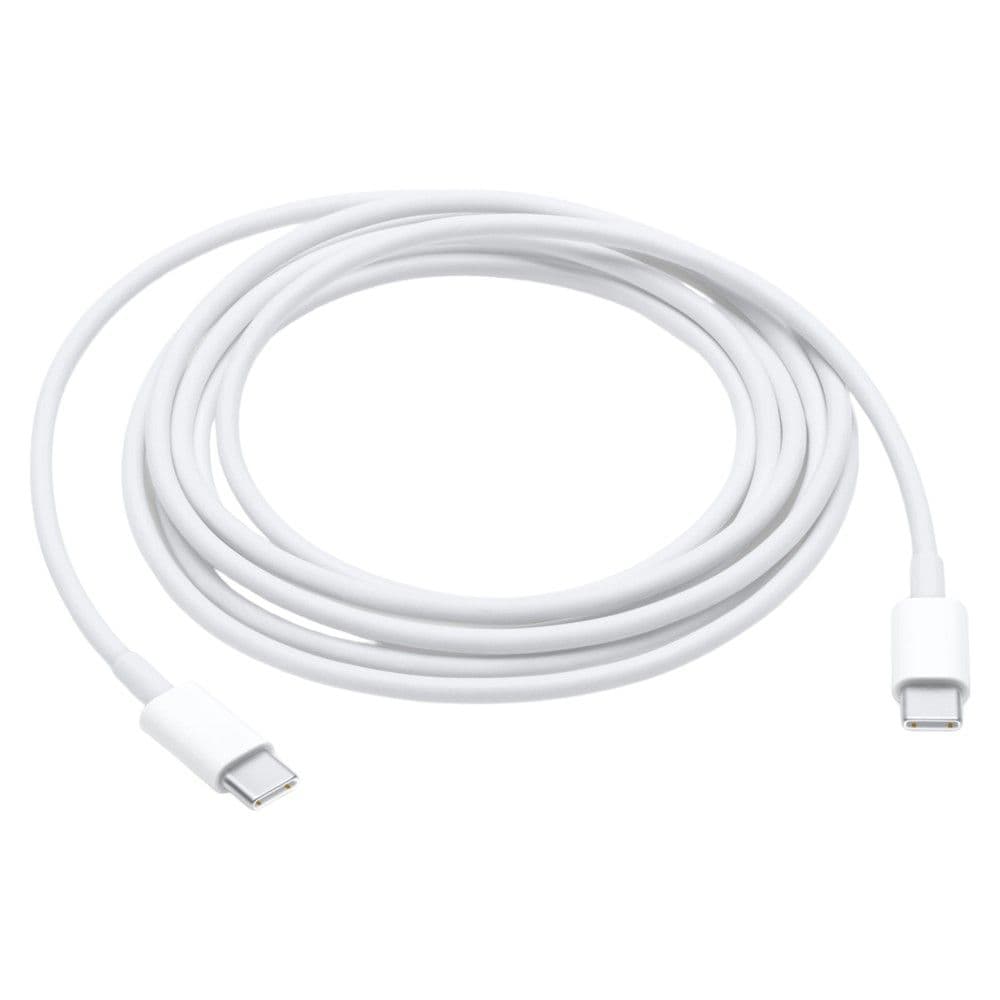 Fishë karikimi, Apple, Type-C-Type-C, 100 cm, ngjyrë e bardhë