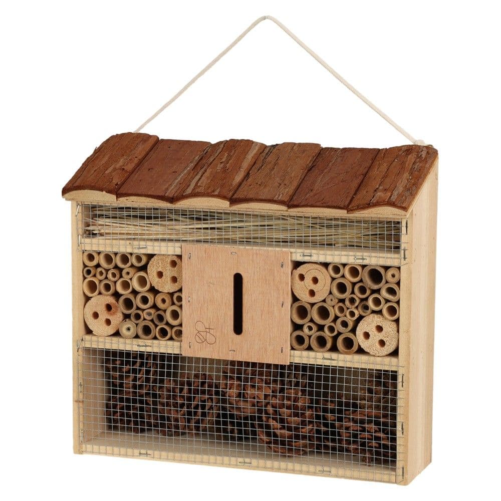 Shtepi dekoruese per insekte, 295X100X285mm, material druri