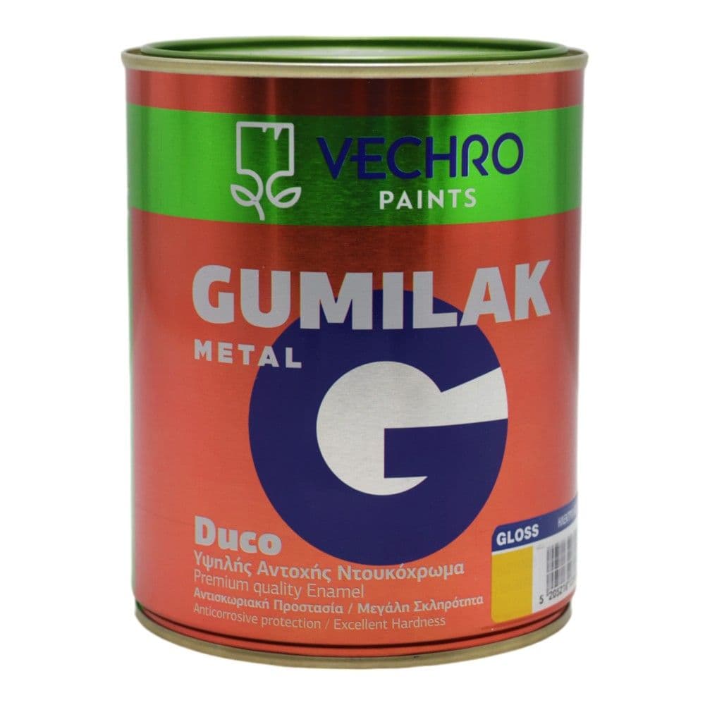 Bojë për metal, Vechro Gumilak, 750ml, e verdhë 603, 14-16 m²/lt, 2-3 orë tharje
