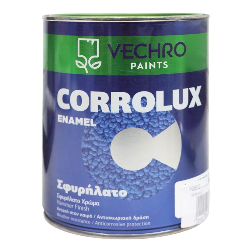 Bojë antirruxho, Corrolux Enamel, 750ml, ngjyrë gri No 90, 8 - 10 m²/lt, 10-15 minuta tharje, efekt hammer finish