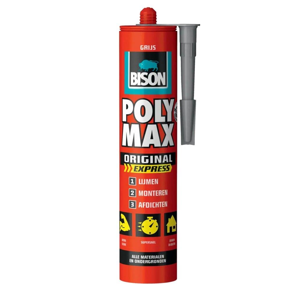Silikon Polymax, 425gr, High Expres, ngjyra gri