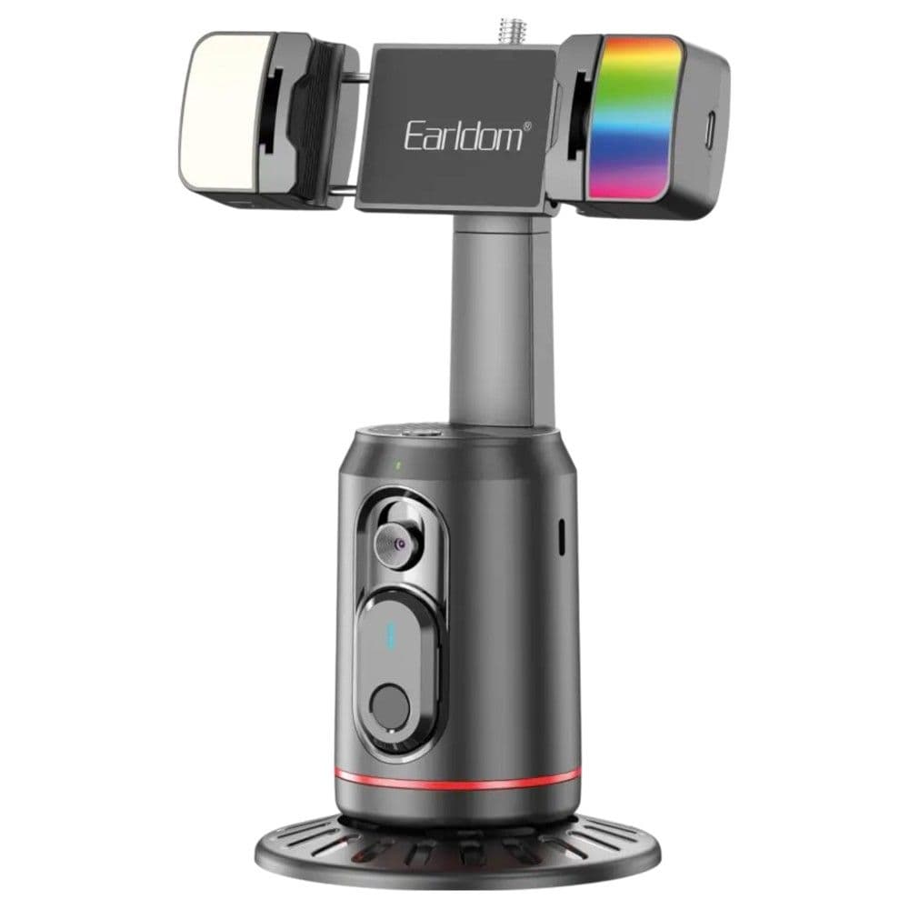 Shkop teleskopik për selfie, Earldom, ZP32, dritë RGB, BT 5.2, 360° e rrotullueshme