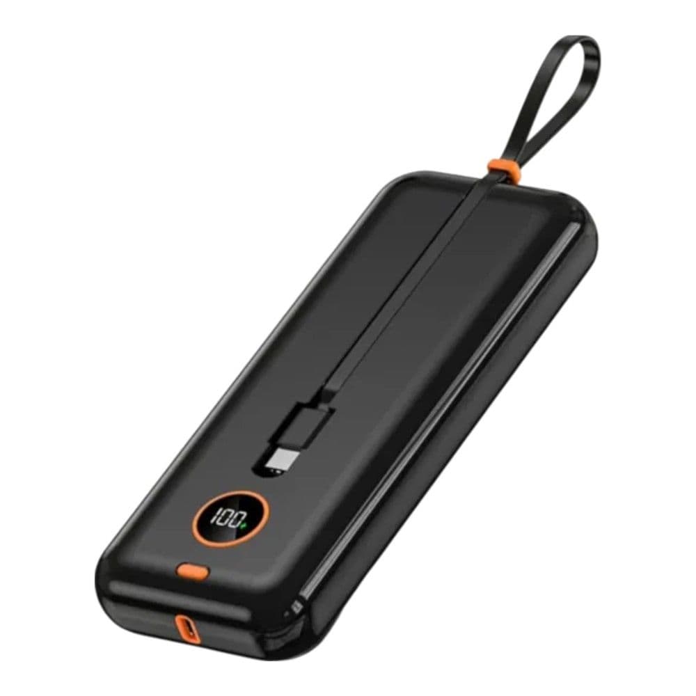 Powerbank, Auris, PD, 20000mAh, 66 W, ngjyrë e zezë