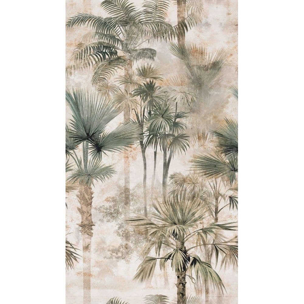 Leter muri, AS-Creation, Hot Spots, 1.59x2.8 m , Deco Floreal, Bezhe, Krem, Jeshile
