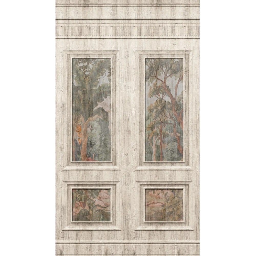 Leter muri, AS-Creation, Wallpanel, 8.8x0.53 m , Deco Barok me motive Floreal, shume ngjyreshe