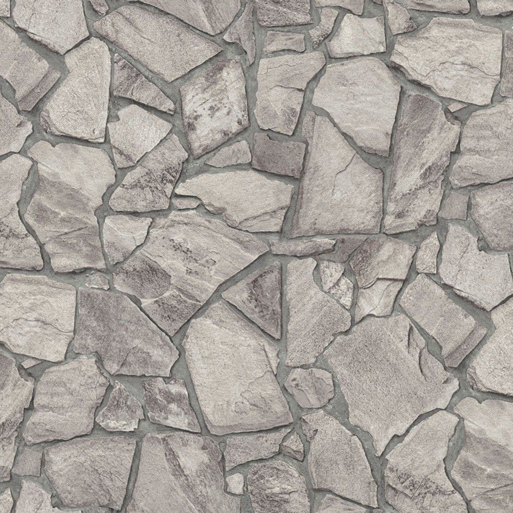 Leter muri, AS-Creation, Terra Aktion 2022, 10.05x0.53 m, Motive guri, Gri