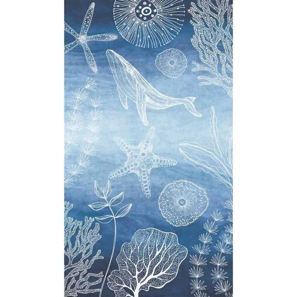 Leter muri, AS-Creation, LillyLuis, 8.8x0.53 m, Motive Dekoruese, Blu, E Bardhe