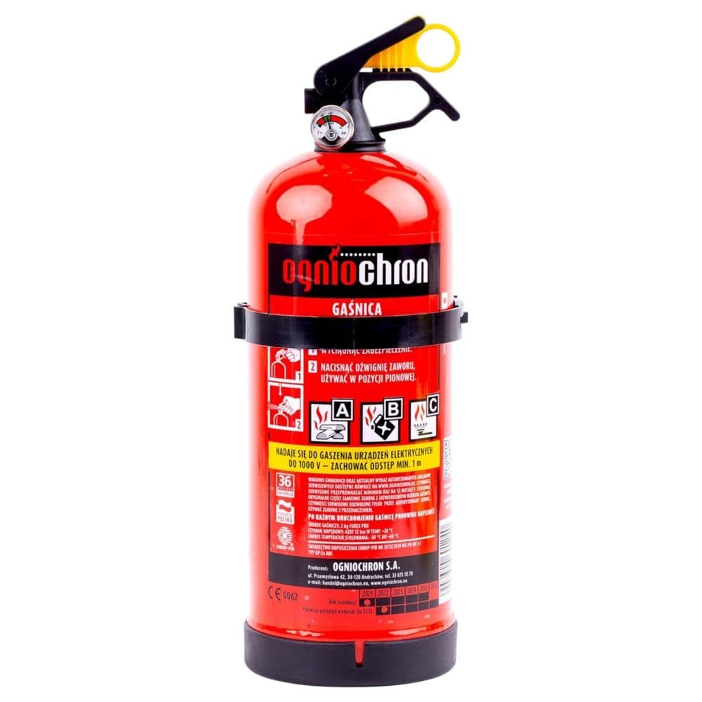 Fikese zjarri, ABC POWDER, 2 KG OGNIOCHRON (me manometer)